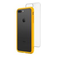 

RhinoShield Mod NX Modular Case with Frame, Button, Rim, Clear Back Plate for iPhone 7 Plus /8 Plus - Yellow