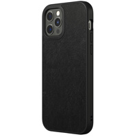 

RhinoShield SolidSuit Protective Case for Apple iPhone 12 Pro, Leather Black