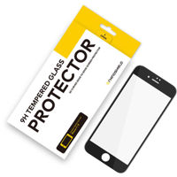 

RhinoShield 9H 3D Curved Edge to Edge Tempered Glass Screen Protector for iPhone 8 Plus, Black