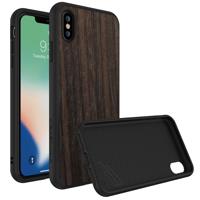 

RhinoShield SolidSuit Protective Wood Case for iPhone XS Max, Black Oak/Black