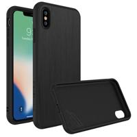 

RhinoShield SolidSuit Protective Case for iPhone XS Max, Brushed Steel/Black