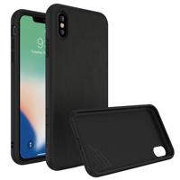 

RhinoShield SolidSuit Protective Case for iPhone XS Max, Leather/Black