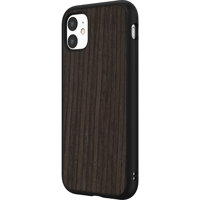 

RhinoShield SolidSuit Case for iPhone 11, Black Oak/Black
