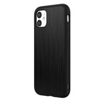 

RhinoShield SolidSuit Case for iPhone 11, Brushed Steel/Black