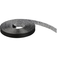 

Rip-Tie RipWrap Non Adhesive Tape, 1/2"x30' Roll, Continuous, Black