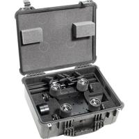 

RigWheels Raildolly Traveler Kit, Includes RailDolly Camera Carriage, Universal End Brackets, 75/100mm Ball Head Adapters, Pelican 1550 Protector Case
