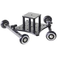 

RigWheels RigSkate 2 Camera Skater Dolly with 3" Riser and Flat Adapter, 100 Lbs Capacity