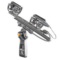 

Rycote XLR-5F 68 Duo Large Modular Suspension for Stereo Mics in Windshield 6, Includes Connbox CB4 (XLR-5F), 2x Duo-Lyre 68, XLR Holder MKII