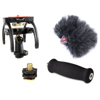 

Rycote Portable Recorder Audio Kit for Sony PCM-D50 Digital Recorder, Includes Suspension Mount, Mini Windjammer, Extension Handle, Swivel Adapter