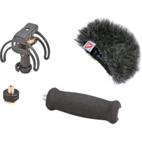 

Rycote Portable Recorder Audio Kit for Tascam DR-100/DR-100 MKII Recorder, Includes Suspension Mount, Mini Windjammer, Extension Handle, Swivel Adapter