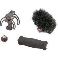 

Rycote Portable Recorder Audio Kit for Olympus LS-05/LS-10/LS-11/LS-12/LS-14 Recorder, Includes Mount, Mini Windjammer, Extension Handle, Swivel Adapter