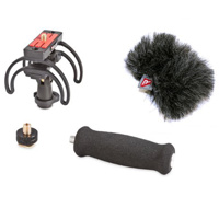 

Rycote Portable Recorder Audio Kit for Tascam DR-05/Edirol R05 Digital Recorder, Includes Suspension Mount, Mini Windjammer, Extension Handle, Swivel Adapter