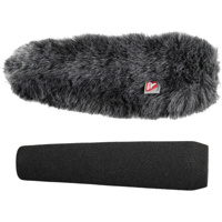 

Rycote 18cm Standard Hole SGM Foam with 19mm/22mm Windscreen for Shotgun Microphones