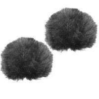 

Rycote 065501 Lavalier Windjammer for Lavalier Mic Foams and Overcovers, Pair, Black