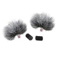 

Rycote 065502 Lavalier Windjammer for Lavalier Mic Foams and Overcovers, Pair, Grey