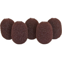

Rycote 105503 Lavalier Mic Foam for Lavalier Microphones, 5 Pack, Brown