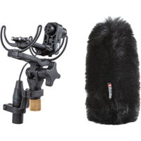 

Rycote Softie-Lite Windshield Kit for Schoeps MiniCMIT 21mm Diameter Microphones, Includes INV-Lite Shock-Mount, XLR Cable and Holder