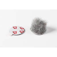 

Rycote Overcovers Advanced for Lavalier Microphones, Includes 5x 26mm Round Fur Discs, 25x 23mm Round Stickies, Gray
