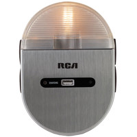 

RCA Home Charging Station with Night Light, 4 Power Outlet, 1 USB Port