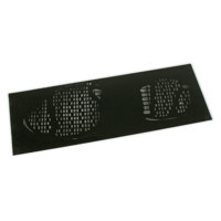 

Safariland 5.2x7.2" Rubber Gelatin Lifter, Black, 10 Pack