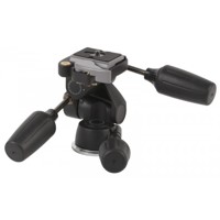 

Studio Assets Magnesium 3-Way Low Profile Pan/Tilt Tripod Head for Digital or 35mm SLR Camera, 9 lbs Capacity