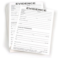 

Safariland Chain Of Possession Labels, 100 Pack