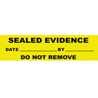 

Safariland Yellow Evidence Seals 250 Per pack