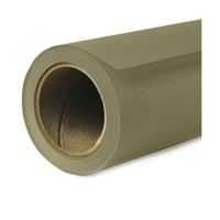 

Savage Widetone Seamless Background Paper, 145gsm, 7.6 mil, 107"x150', #34 Olive Green