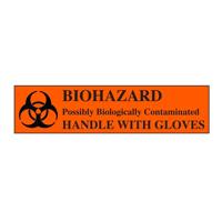 

Safariland Biohazard Seals, 1" x 4", Roll of 250