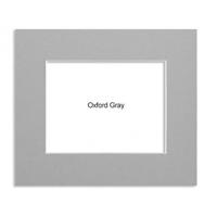 

Savage ProMatte Double Photo Mats 5x7", Oxford Gray/Matte Black, 5-Pack