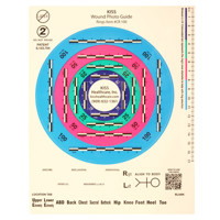 

Safariland Circular Wound Scale Markers, Pack of 100 Sheets