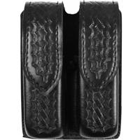 

Safariland 77 Double Handgun Magazine Pouch for GLOCK 20/21 and Para-Ordnance P-14 Holsters, Leather-Look Synthetic, Basket Weave, Black