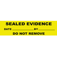 

Safariland Evidence Seals, 250 per Pack, Yellow