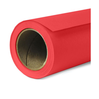 

Savage Widetone Seamless Background Paper, 53"x18', Primary Red, #08