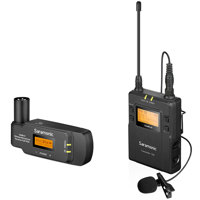 

Saramonic UwMic9 UHF Wireless Microphone System, Includes RX-XLR9 Plug-On Receiver, TX9 Beltpack Transmitter and SR-M1 Lavalier Microphone