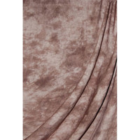 

Savage Accent Series, 10x24' Dyed Crushed Muslin Background, Style; Autumn Brown, Color: Medium Brown with White Swirls