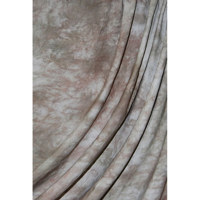 

Savage Accent Series, 10x24' Dyed Crushed Muslin Background, Style; Mocha Bisque, Color: Medium Brown with Gray & White Swirls
