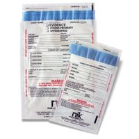 

Safariland 6x8" Secure Seal Tamper Indicating Evidence Bags, Pack of 100