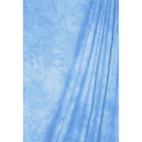

Savage Infinity Series 10x10' Hand Painted Muslin Background, Style; Venus, Color: White to Medium Blue Swirls