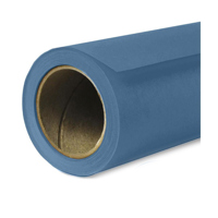 

Savage Widetone Seamless Background Paper, 86" wide x 36', Blue Jean, #64