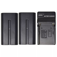 

Savage BNP-F750 2-Pack 4400mAh Lithium-Ion Battery with Charger for Sony Digital Cameras and Camcorders