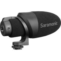 

Saramonic CamMic Lightweight Compact On-Camera Shotgun Microphone with Shockmount