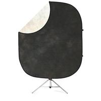 

Savage 5x6' Collapsible Disc Reversible Muslin Style Background with 8' Aluminum Stand, Lakeside