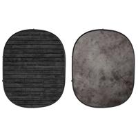 

Savage 5x7' Collapsible Backdrop, Light Gray/Dark Planks