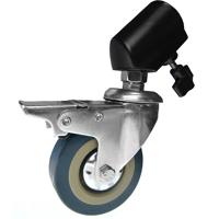 

Savage Heavy-Duty Locking Caster with 4" Wheels for Pro Duty Drop Stand, 3 Pack