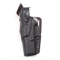 

Safariland Model 6360 ALS/SLS Mid-Ride Level III Retention Duty Left Hand Holster for Glock 20 & 21, Black Basketweave