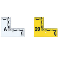 

Safariland L-Shaped Flat ID Marker, 1-20, Yellow