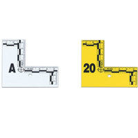 

Safariland L-Shaped Flat ID Marker, A-Z, Yellow