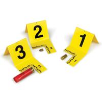 

Safariland Evi-Paq Yellow Cut-Out ID Tents, 61 to 80
