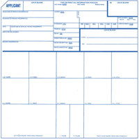 

Safariland High Contrast Applicant Cards, Pack of 250